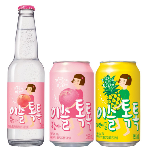 하이트진로 이슬톡톡 제품사진  <하이트진로 제공>